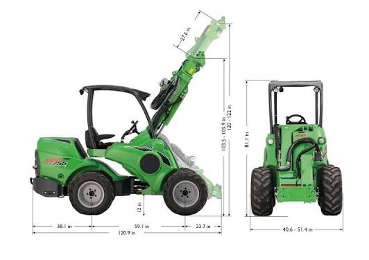 Avant® 755i GT Articulated Compact Loader