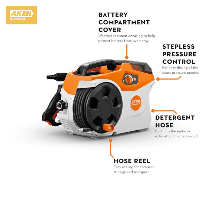 STIHL® REA 60 Plus Cordless Pressure Washer