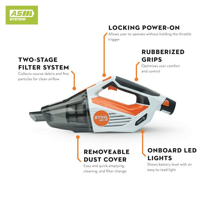 STIHL® SEA 20 Handheld Vacuum (SA03-011-7311-US)